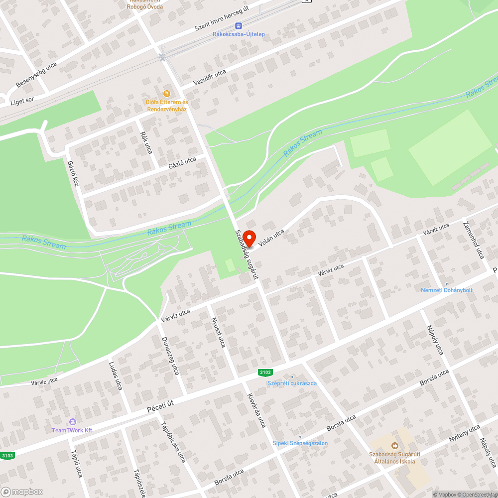 Sérült táblák bejelentés helye