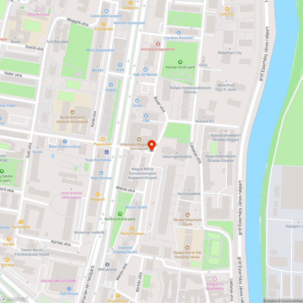 Éles közmű fedél bejelentés helye