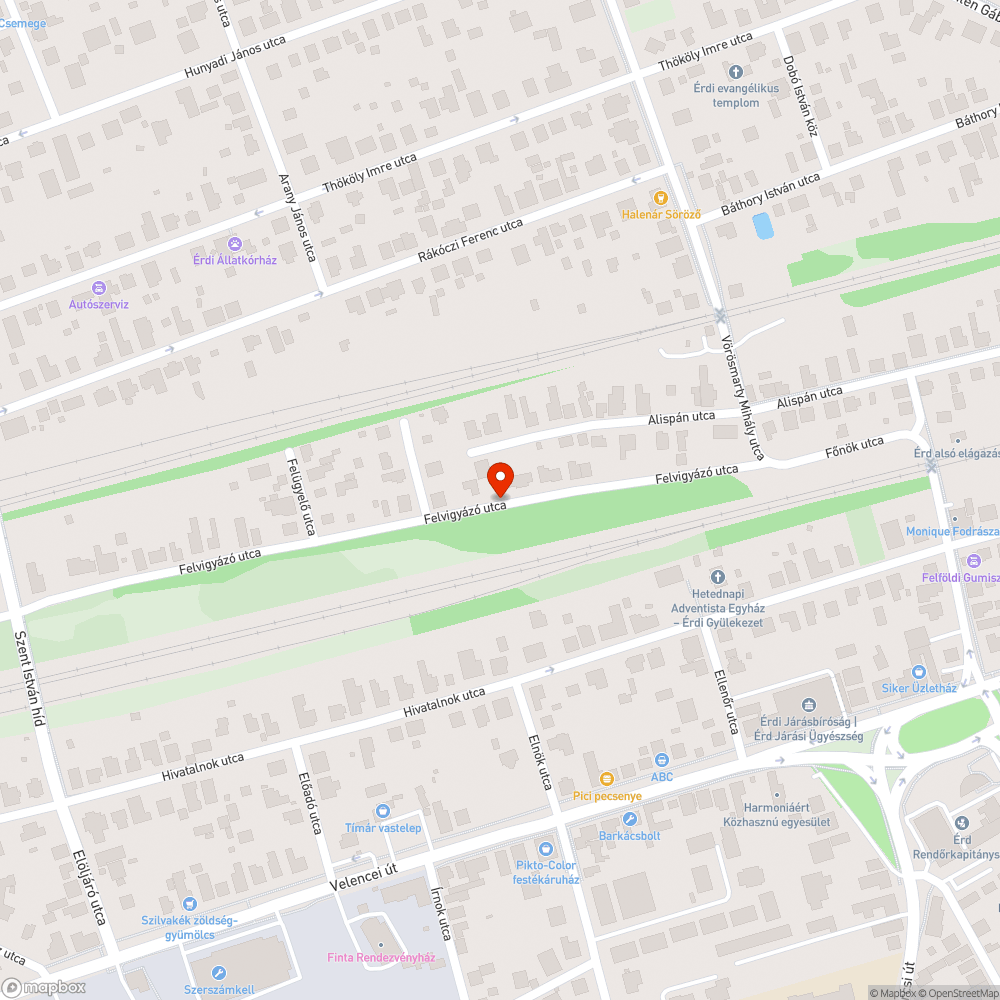 Szűkített lezárás bejelentés helye