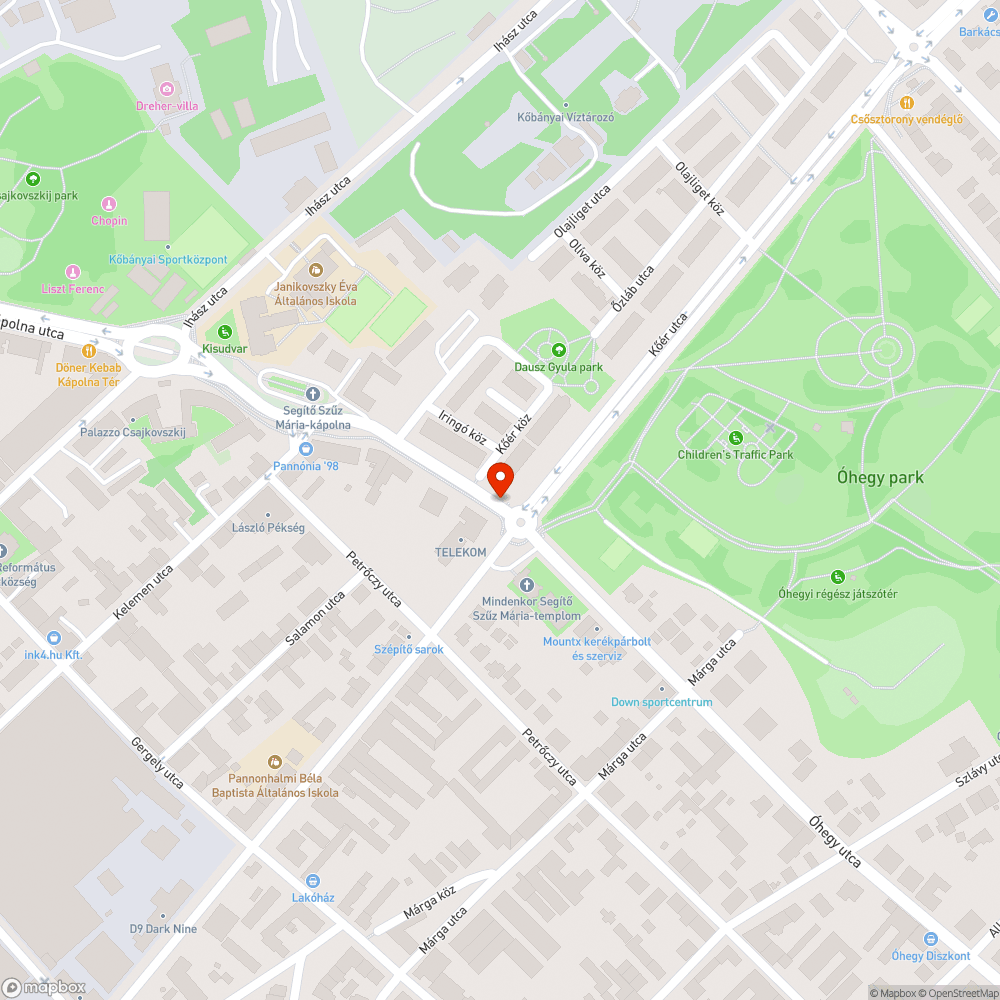 Érdekes tábla bejelentés helye