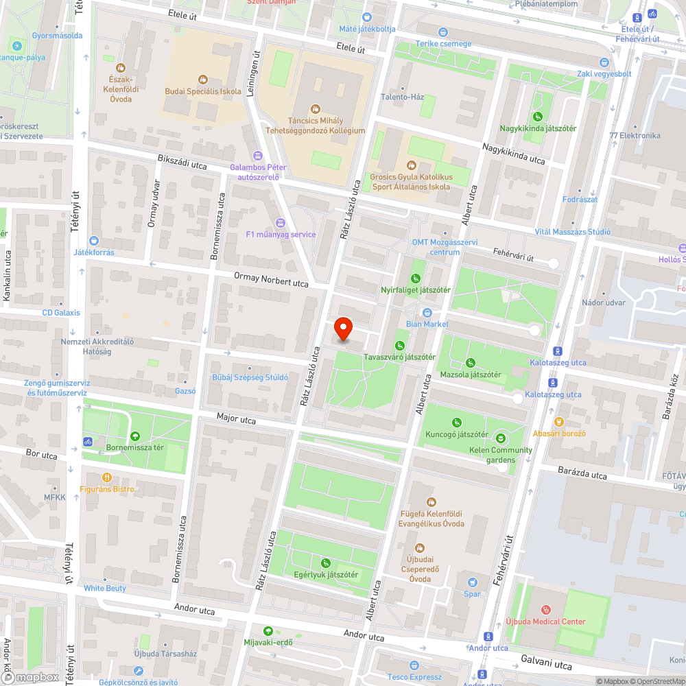 Elhagyott mosógép bejelentés helye