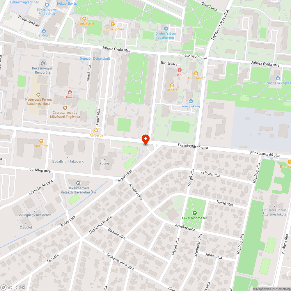 Hatalmas a fű bejelentés helye