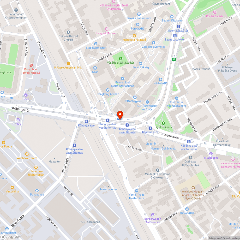 Koszos büdös villamos megálló bejelentés helye