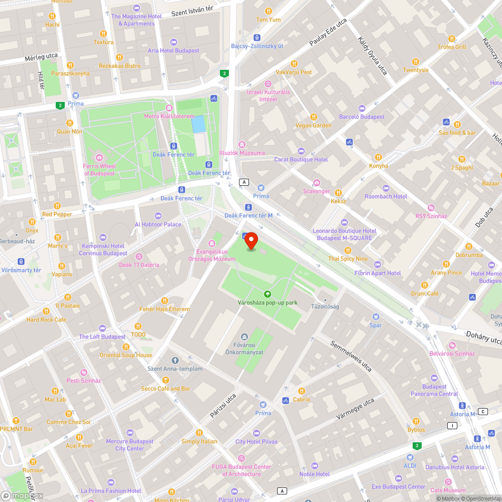 Van még lejjebb? (Városháza Parkban parkolás) bejelentés helye