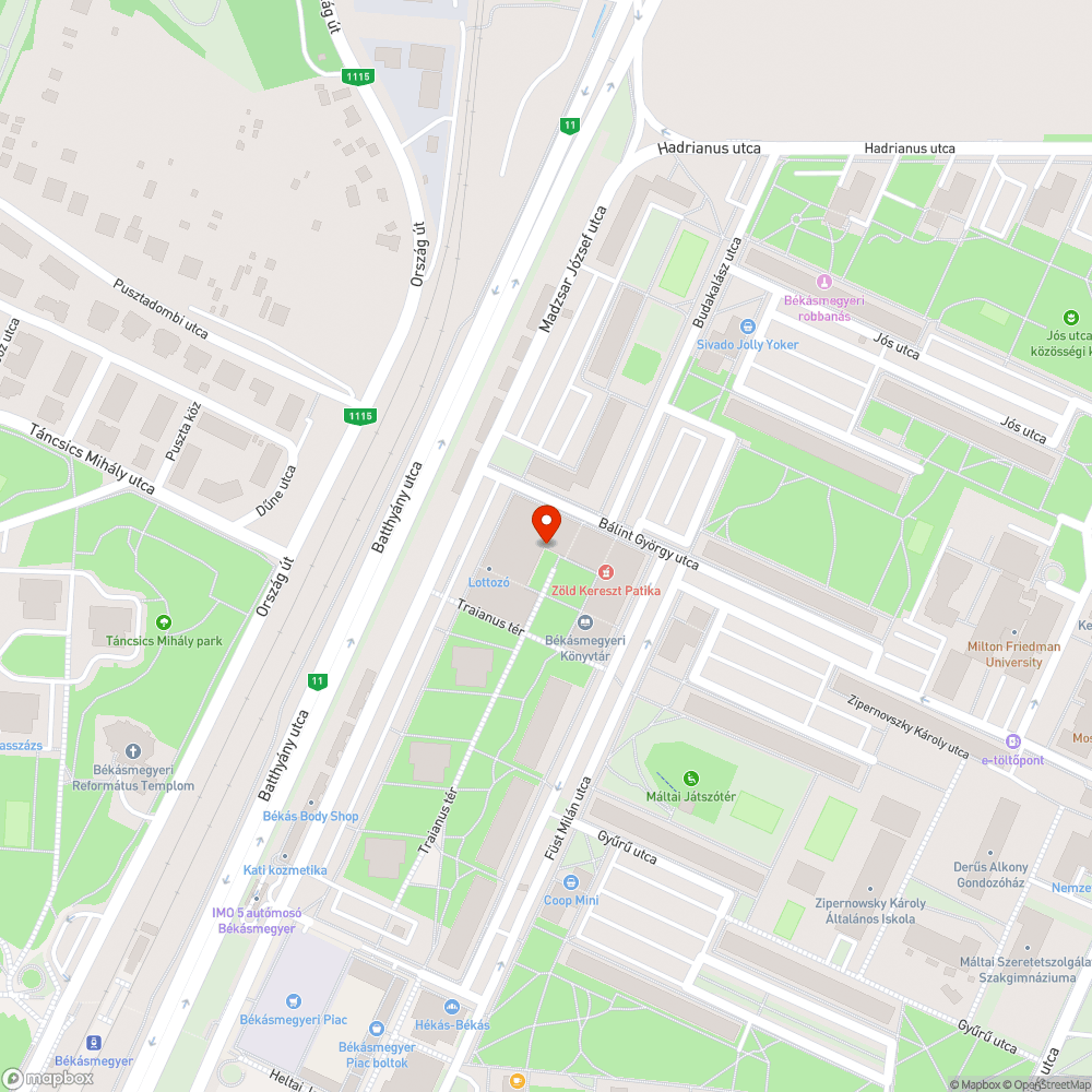 Kerékpártaloló hiánya bejelentés helye