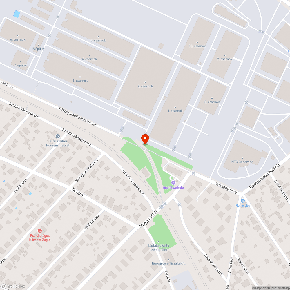 Ne tiltsák, hanem fejlesszék a kerékpáros közlekedést a Rákospalotai körvasút soron bejelentés helye