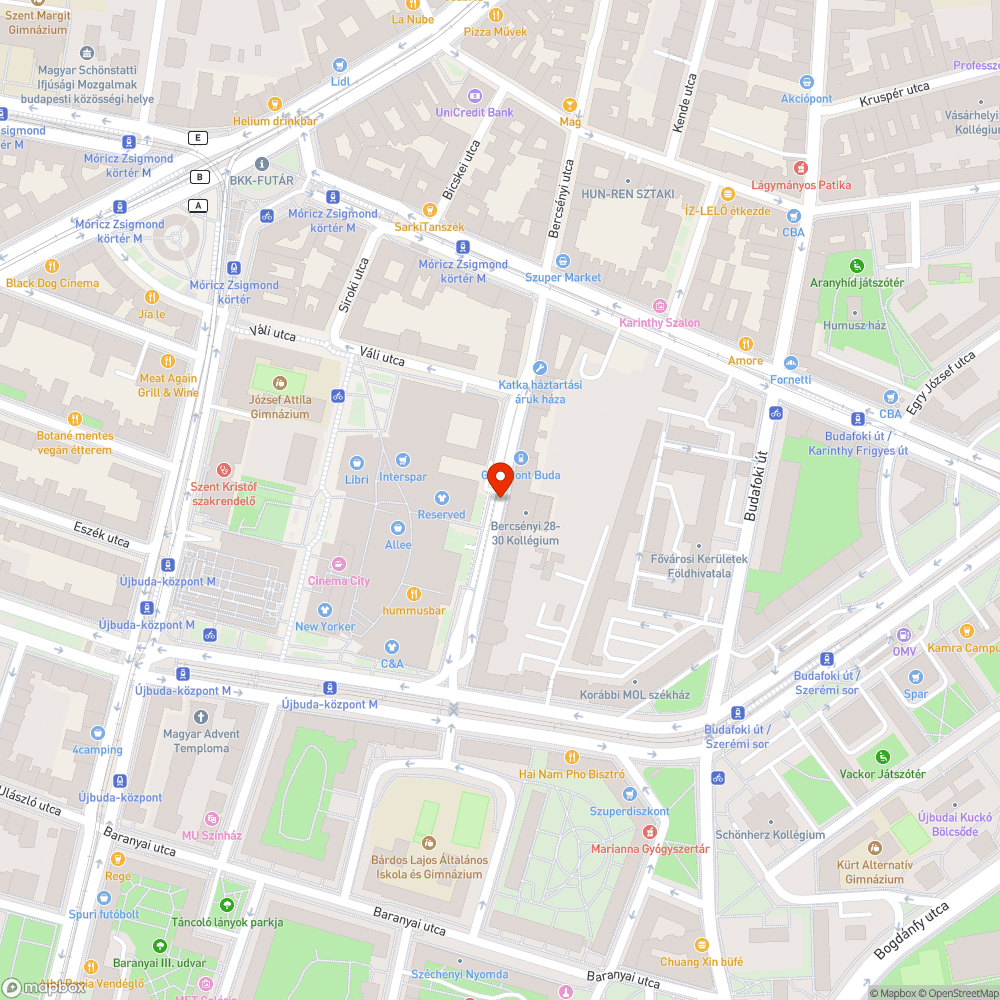 Hamarosan lezuhan bejelentés helye