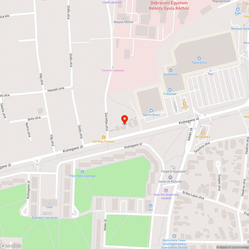 Teljesen elkorrodált korlát bejelentés helye