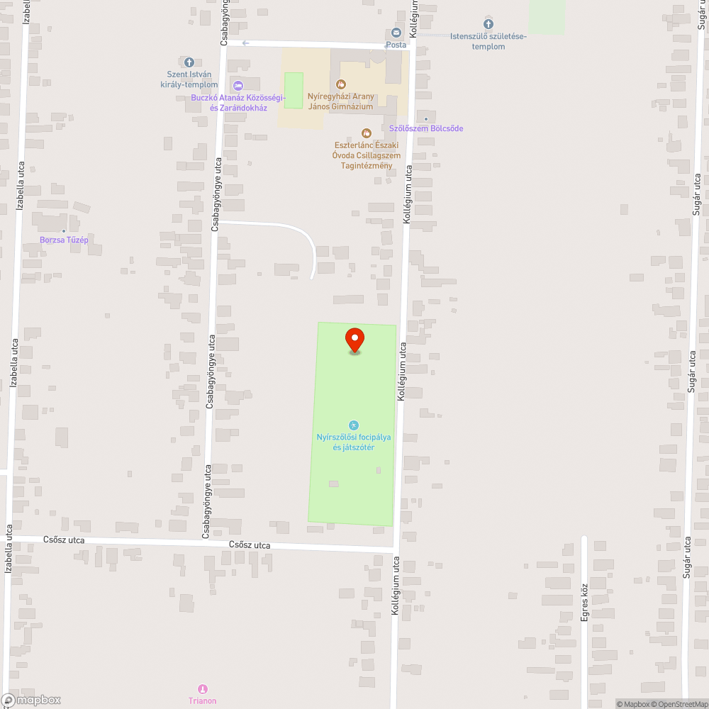 Veszélyes focikapuk bejelentés helye