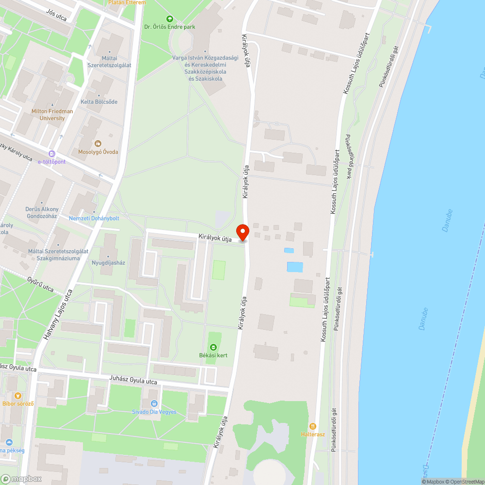 Viharkáros fa ittmaradt bejelentés helye