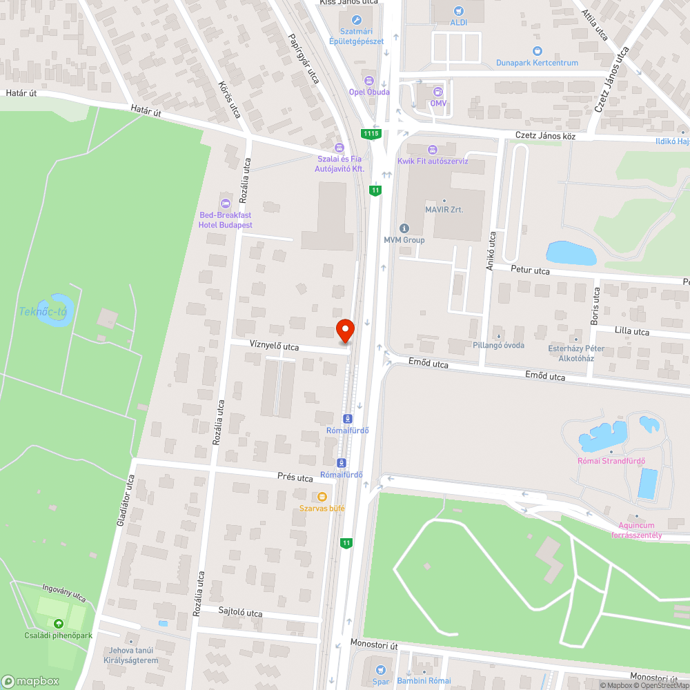 Erős gázszag bejelentés helye