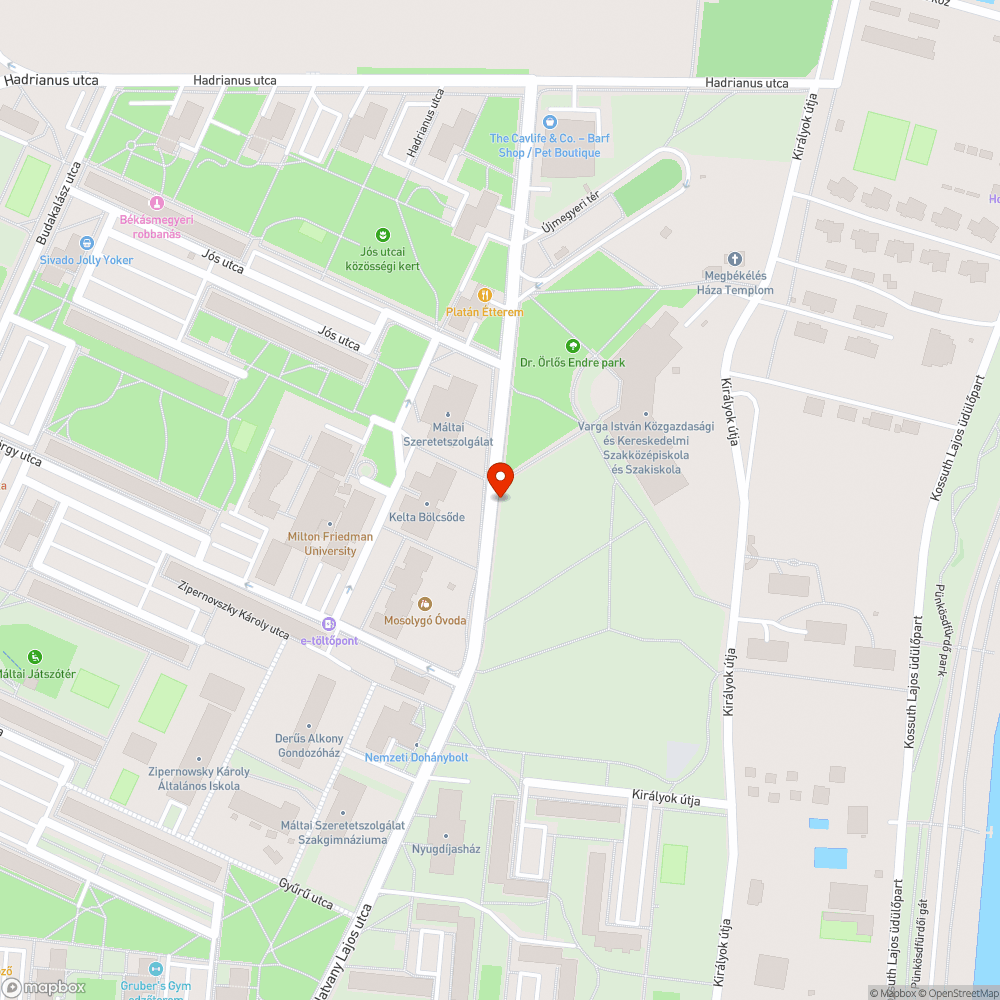 Halott fa bejelentés helye