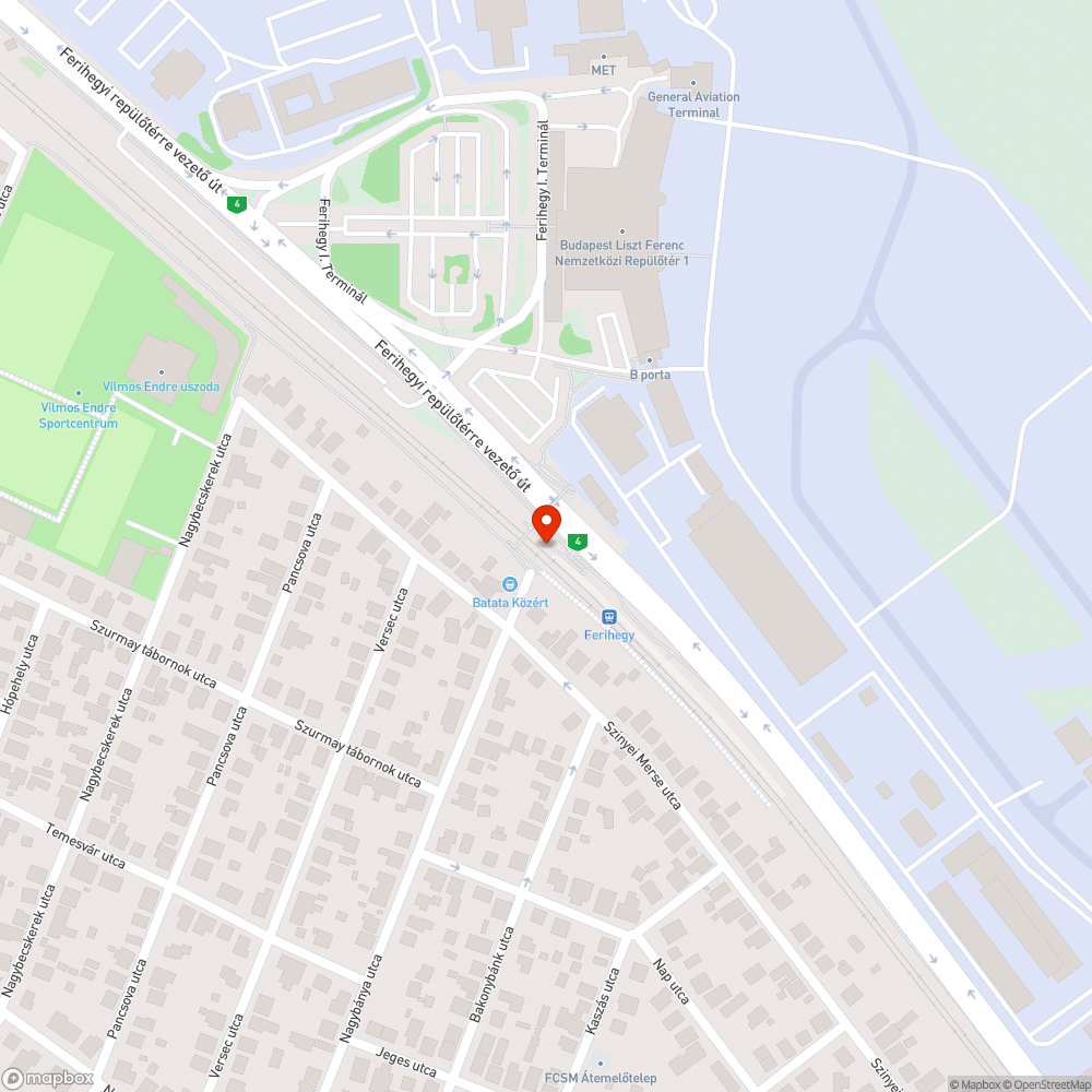 Jegyautomata helye bejelentés helye