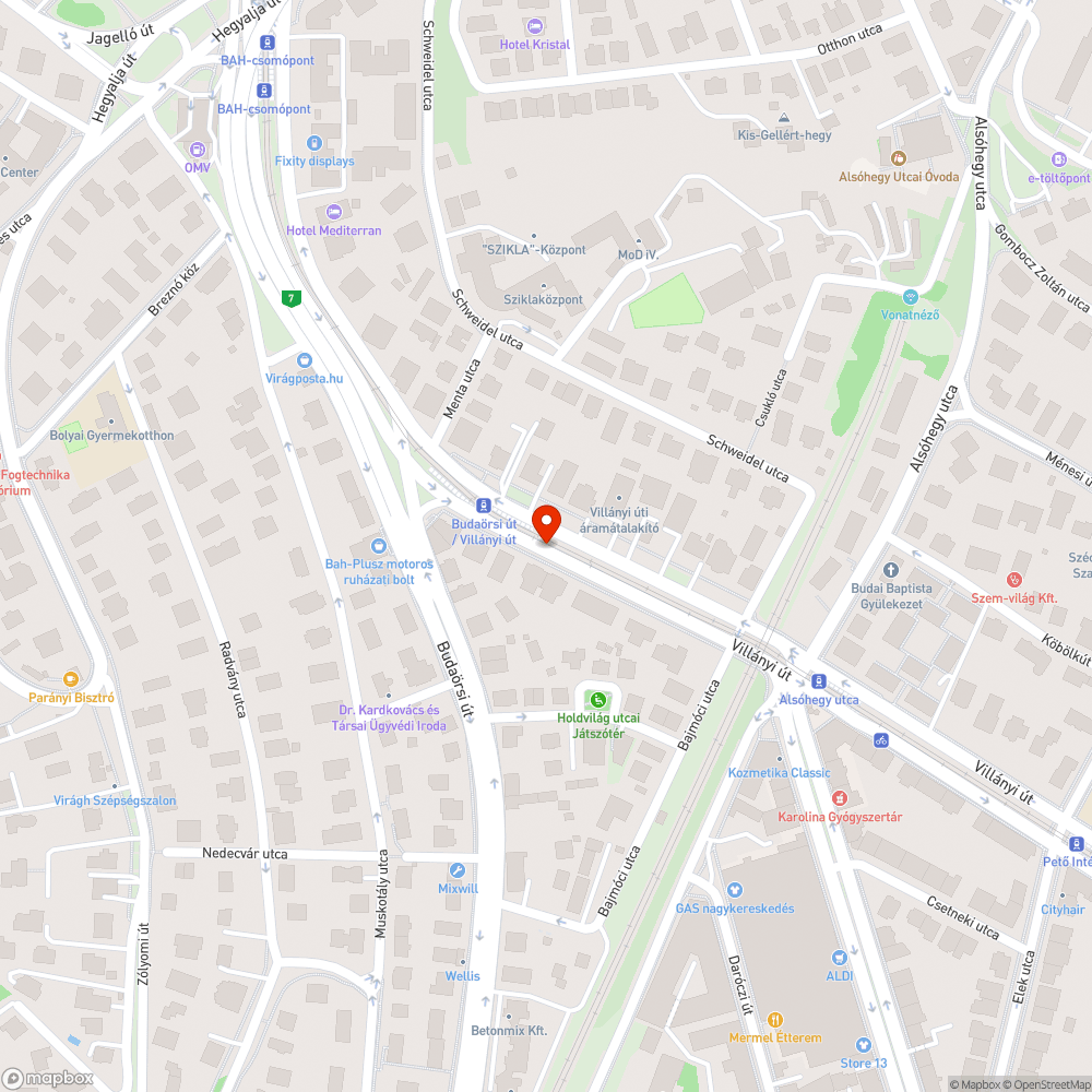 kerékpársávba belógó növény bejelentés helye