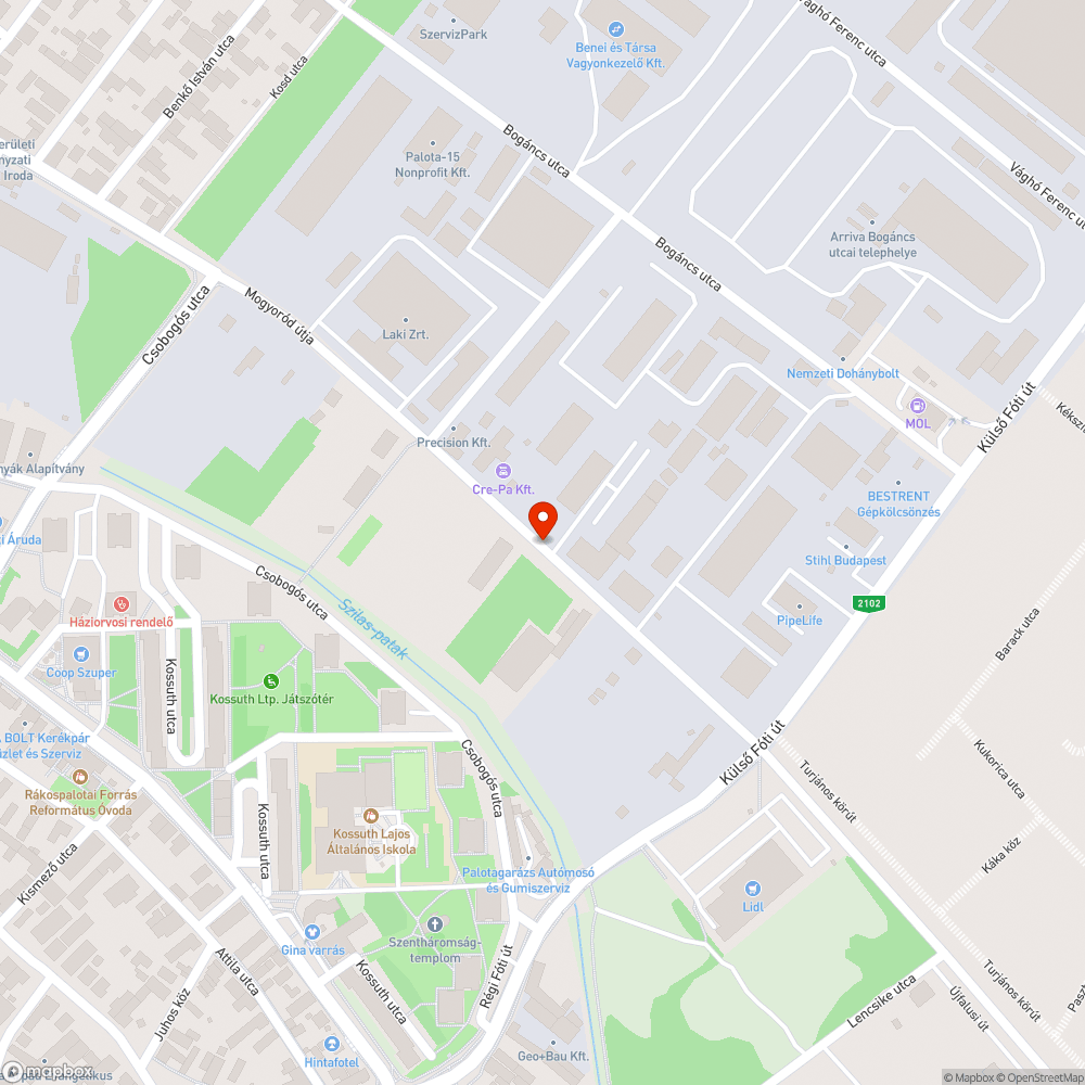 Szégyen az út bejelentés helye