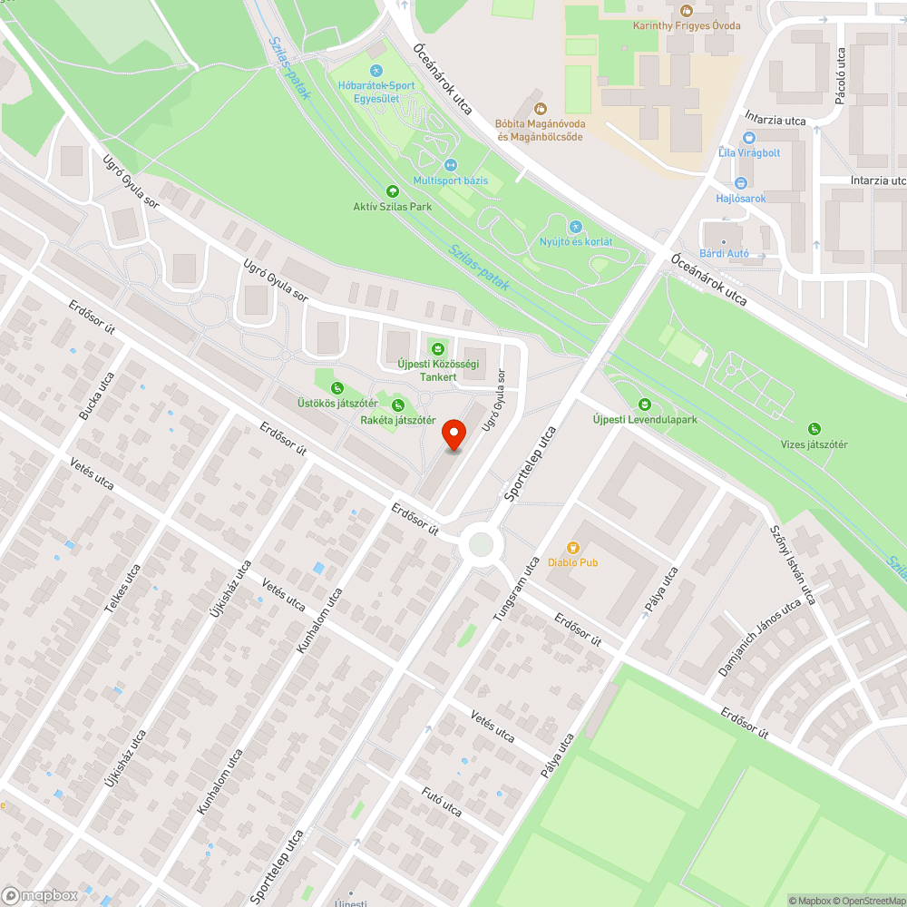 elhagyott autó bejelentés helye