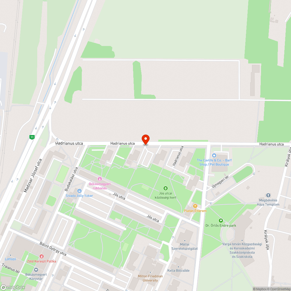 Eldőlt poller bejelentés helye