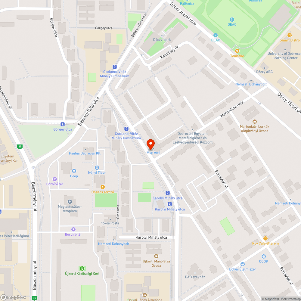 Eldugult csatorna bejelentés helye