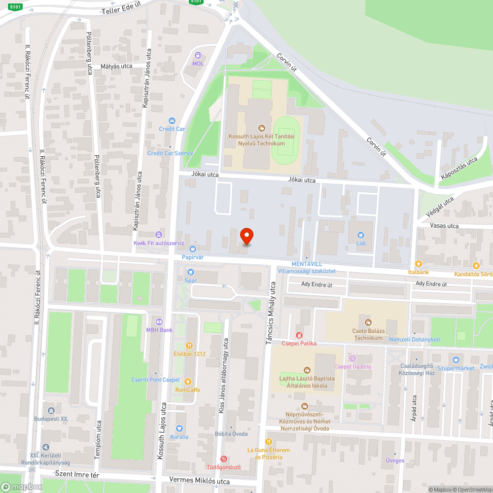 Rom a szokott helyen bejelentés helye