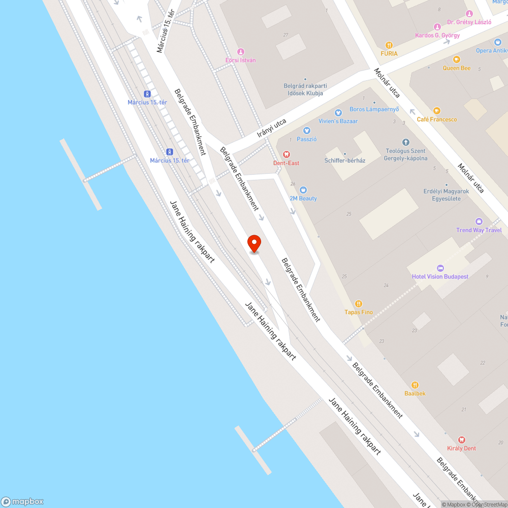 Nyitott oszlopajtó bejelentés helye