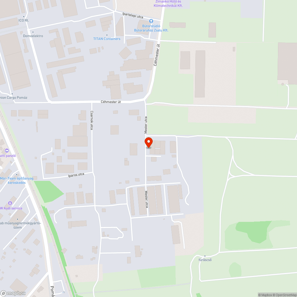 Szennyvíz bejelentés helye