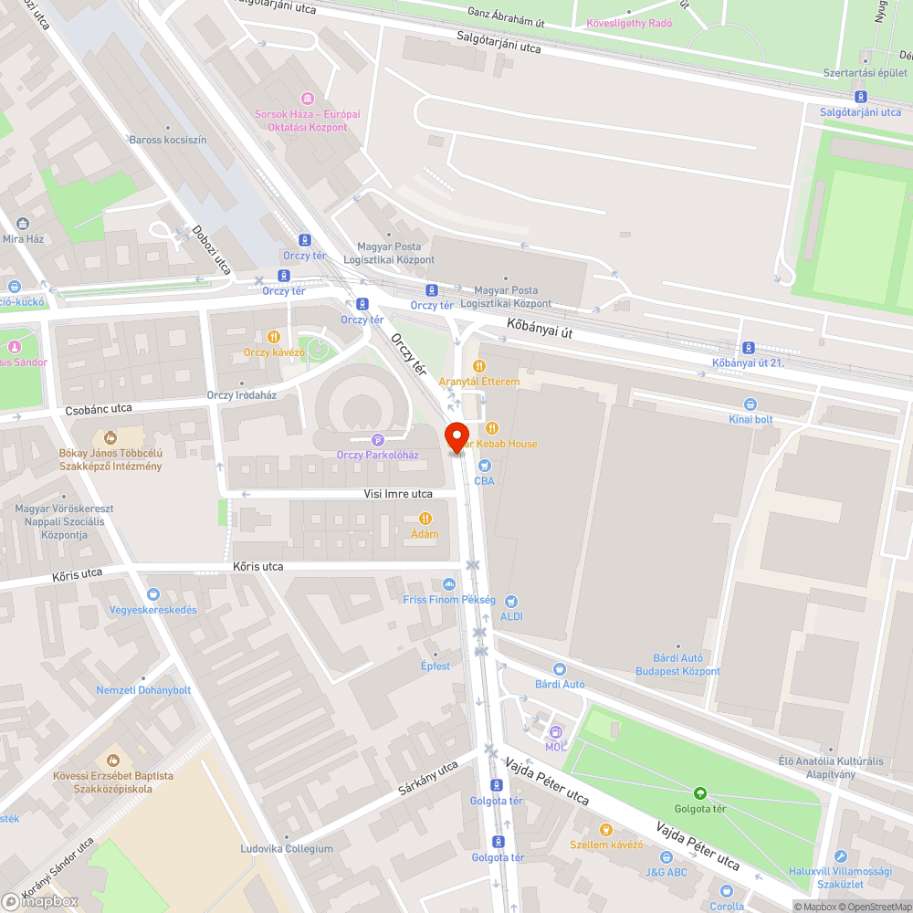 Üres virágtartók bejelentés helye