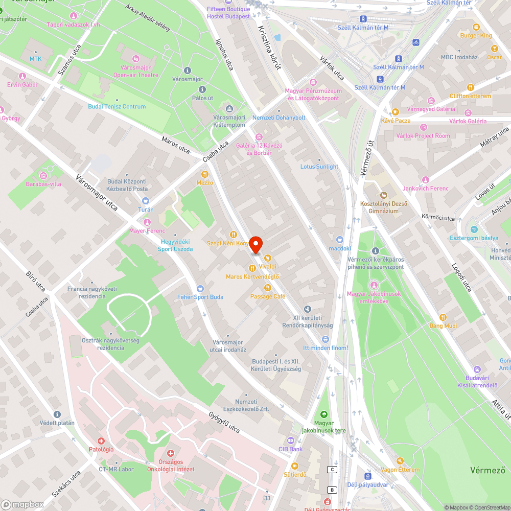 járdára belógó fa bejelentés helye