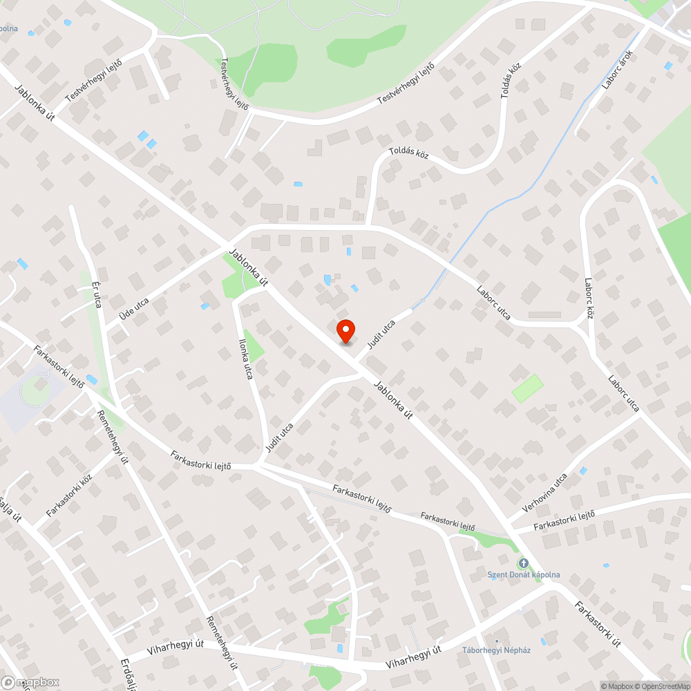 Eldugult csatorna bejelentés helye