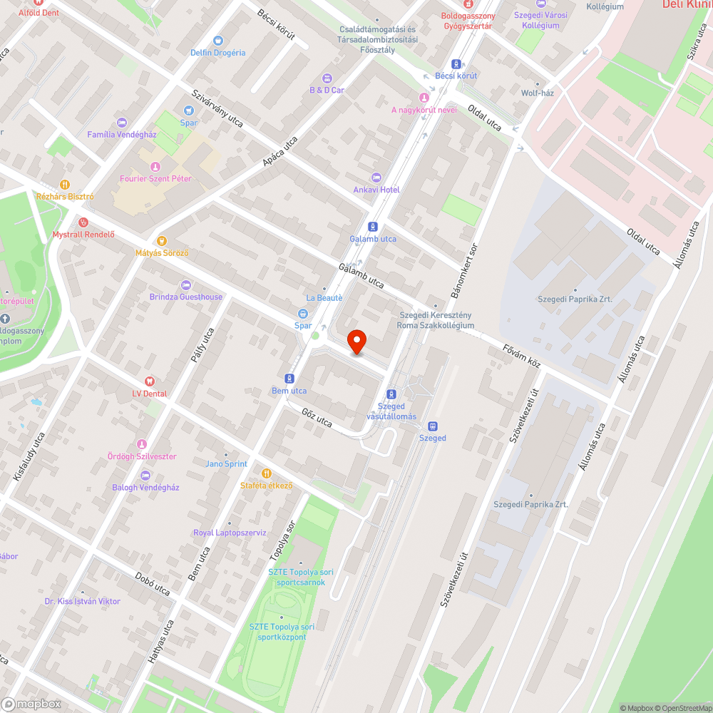 Hiányzó szakasz a kerékpárhálózatban bejelentés helye