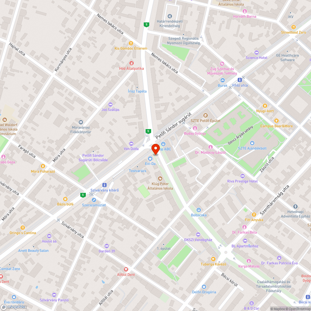 Lecserélt, rozsdás oszlop bejelentés helye