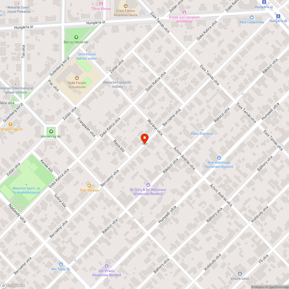 Firkás trafóház bejelentés helye