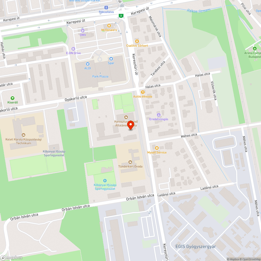 Elhagyott jarmu bejelentés helye