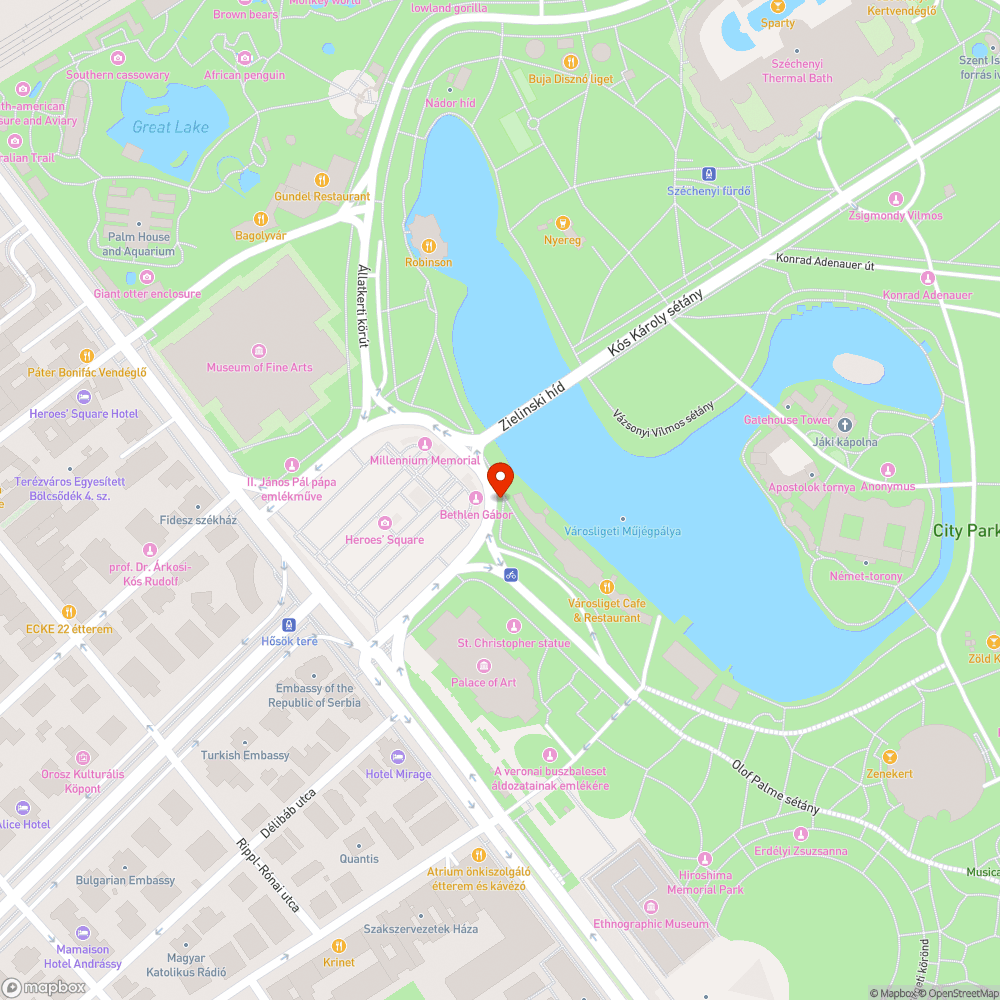 Üres fahely bejelentés helye