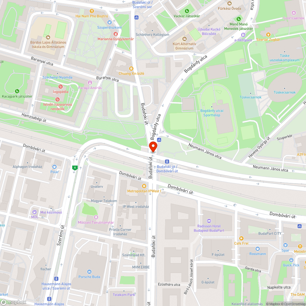 graffiti - Budafoki út / Dombóvári út buszmegálló Pest felé bejelentés helye