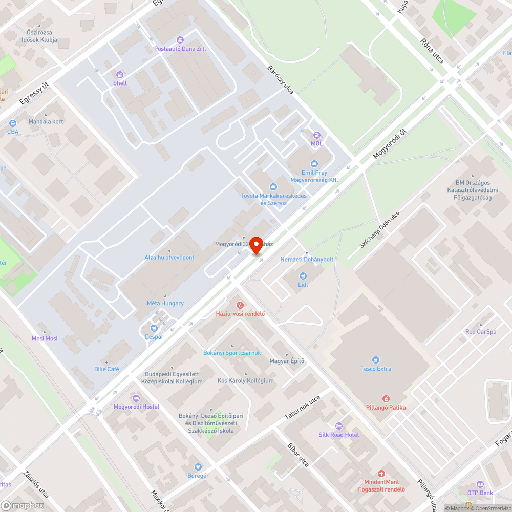 Elhalt fa bejelentés helye