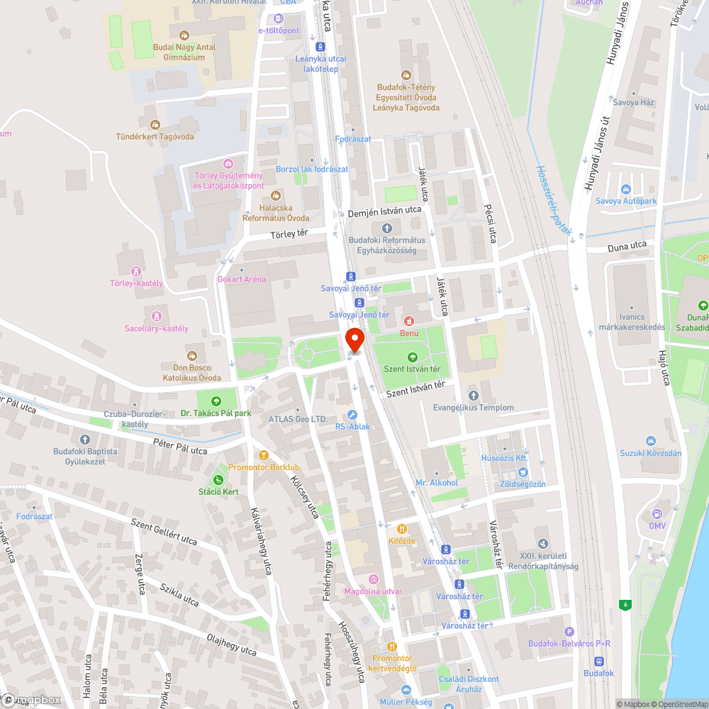 Sérült szegély és elhagyott ködarab bejelentés helye