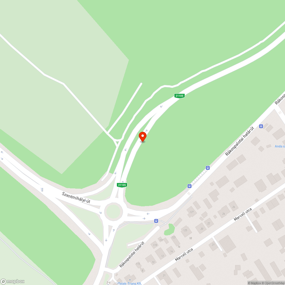 Hiányzó lámpa bejelentés helye