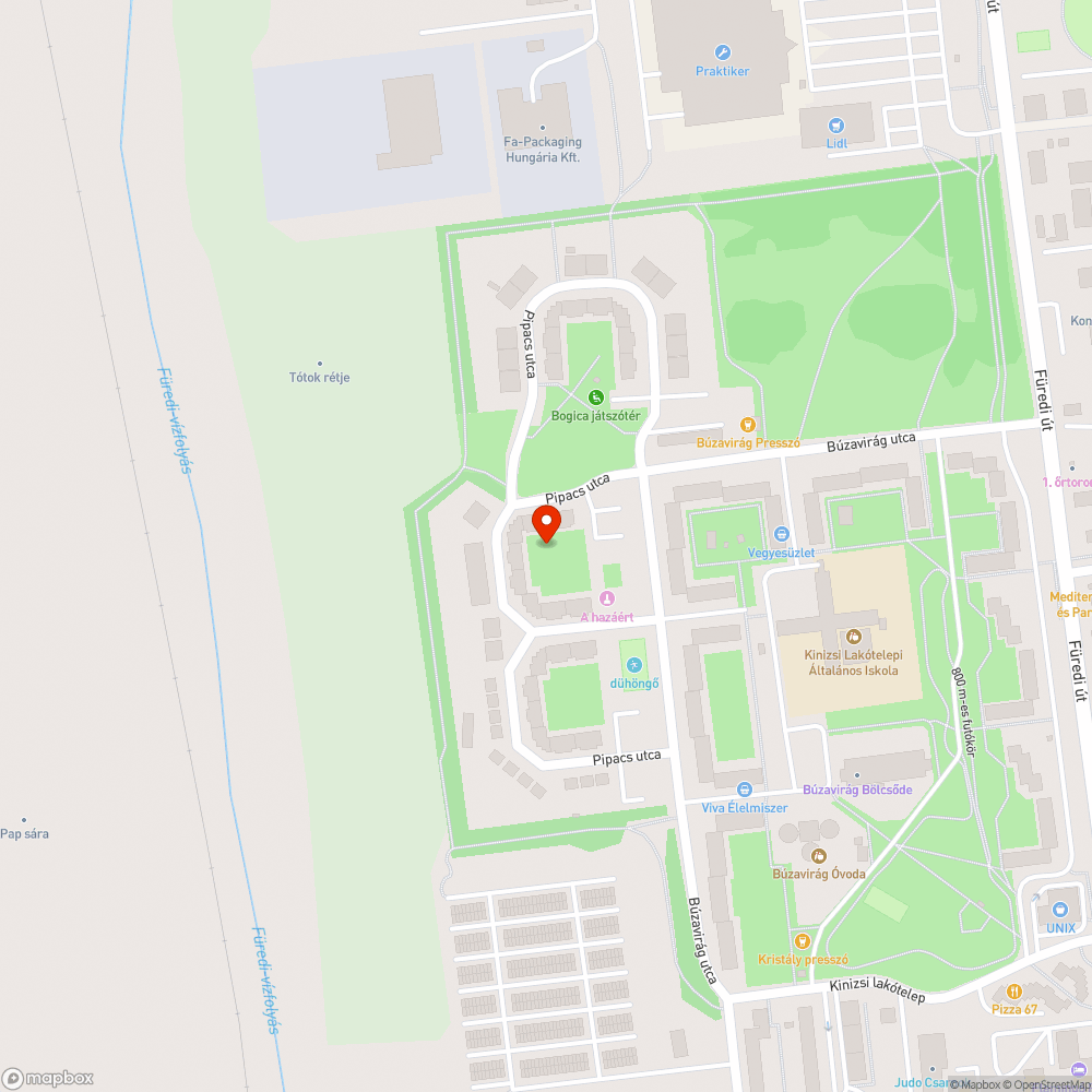 Letöredezett betonpadok bejelentés helye