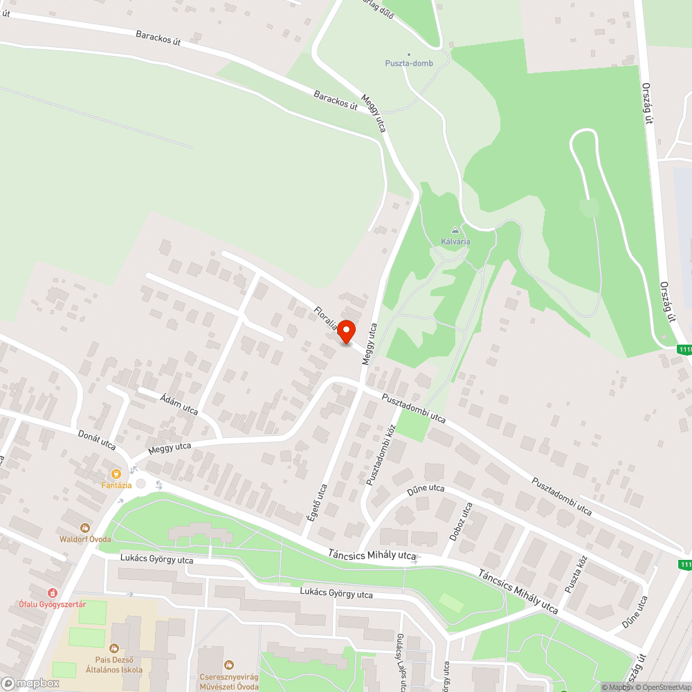 Nem világít bejelentés helye