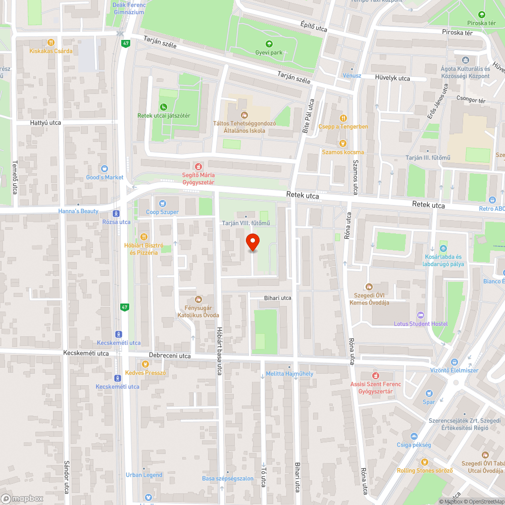 Eldugult víznyelő - Bihari utca 24/a. bejelentés helye