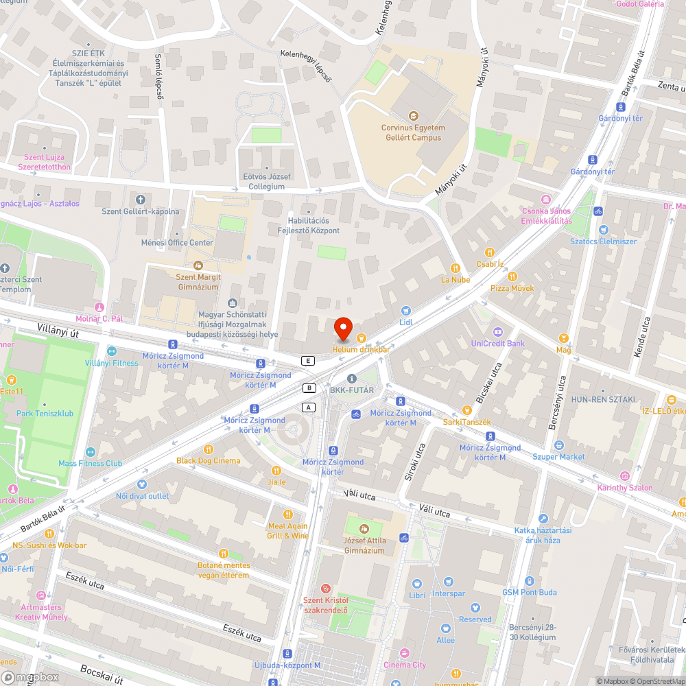 Illegálisnak tűnő reklámmolinó bejelentés helye