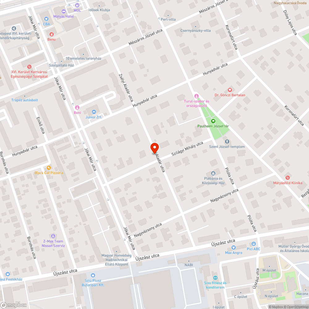 Elhagyott Volkswagen Golf bejelentés helye