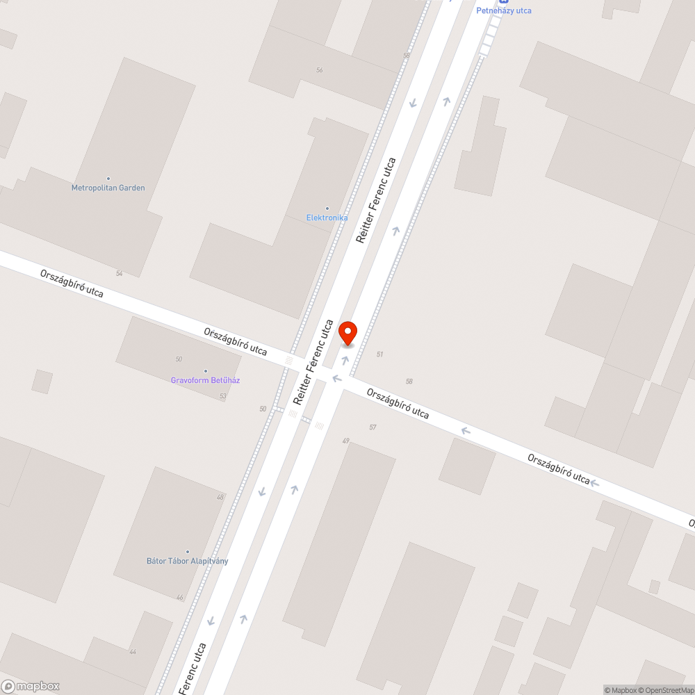 Kidöntött poller bejelentés helye