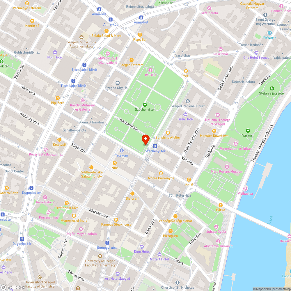 Korhadó tuskó -Széchenyi tér, Nagypostához közel bejelentés helye