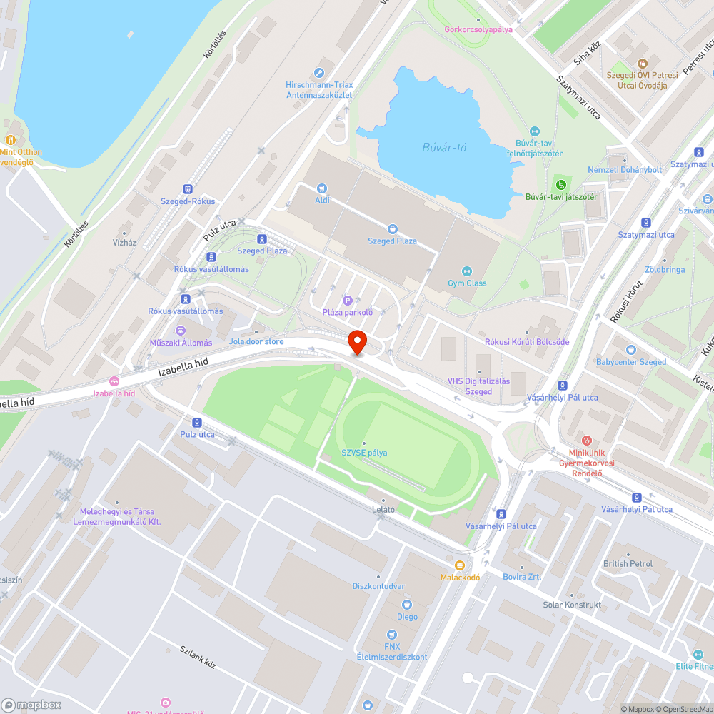 Eldugult lefolyó - Kossuth Lajos sgt. 119. bejelentés helye