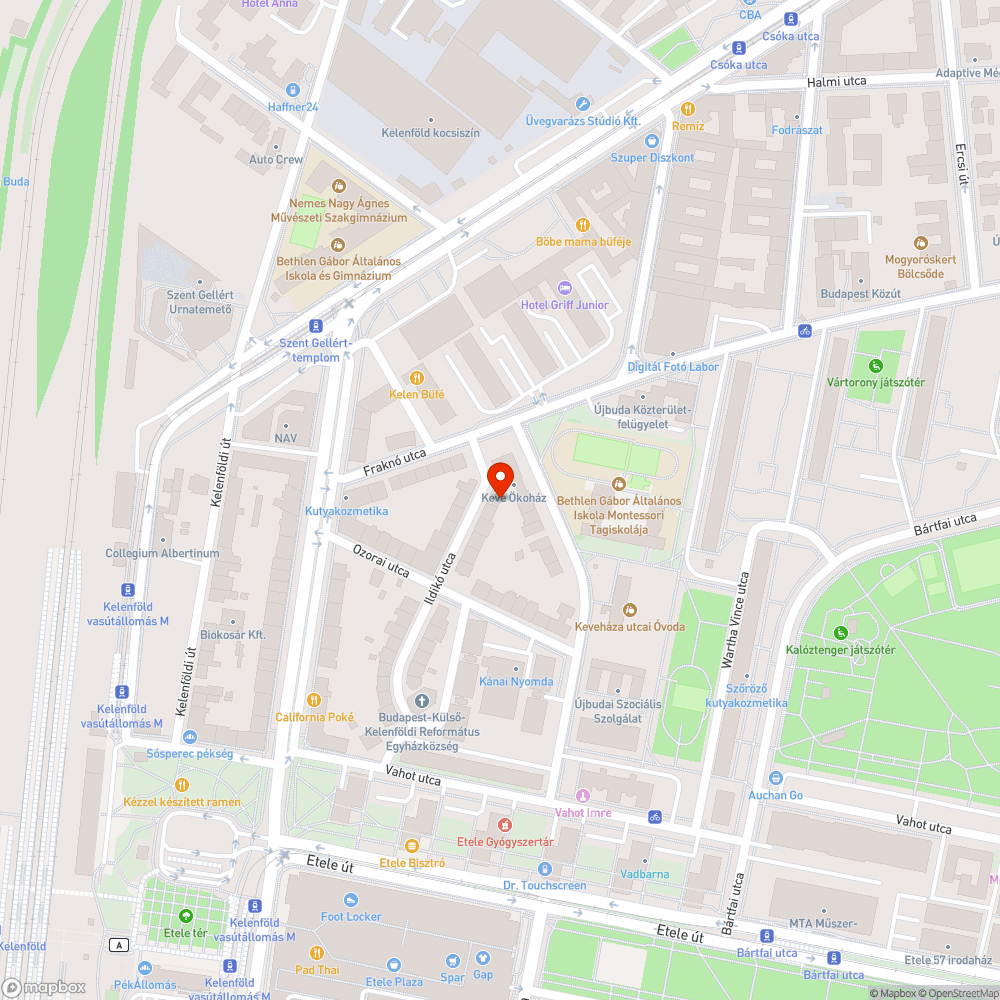 Esővíz elvezetési probléma bejelentés helye