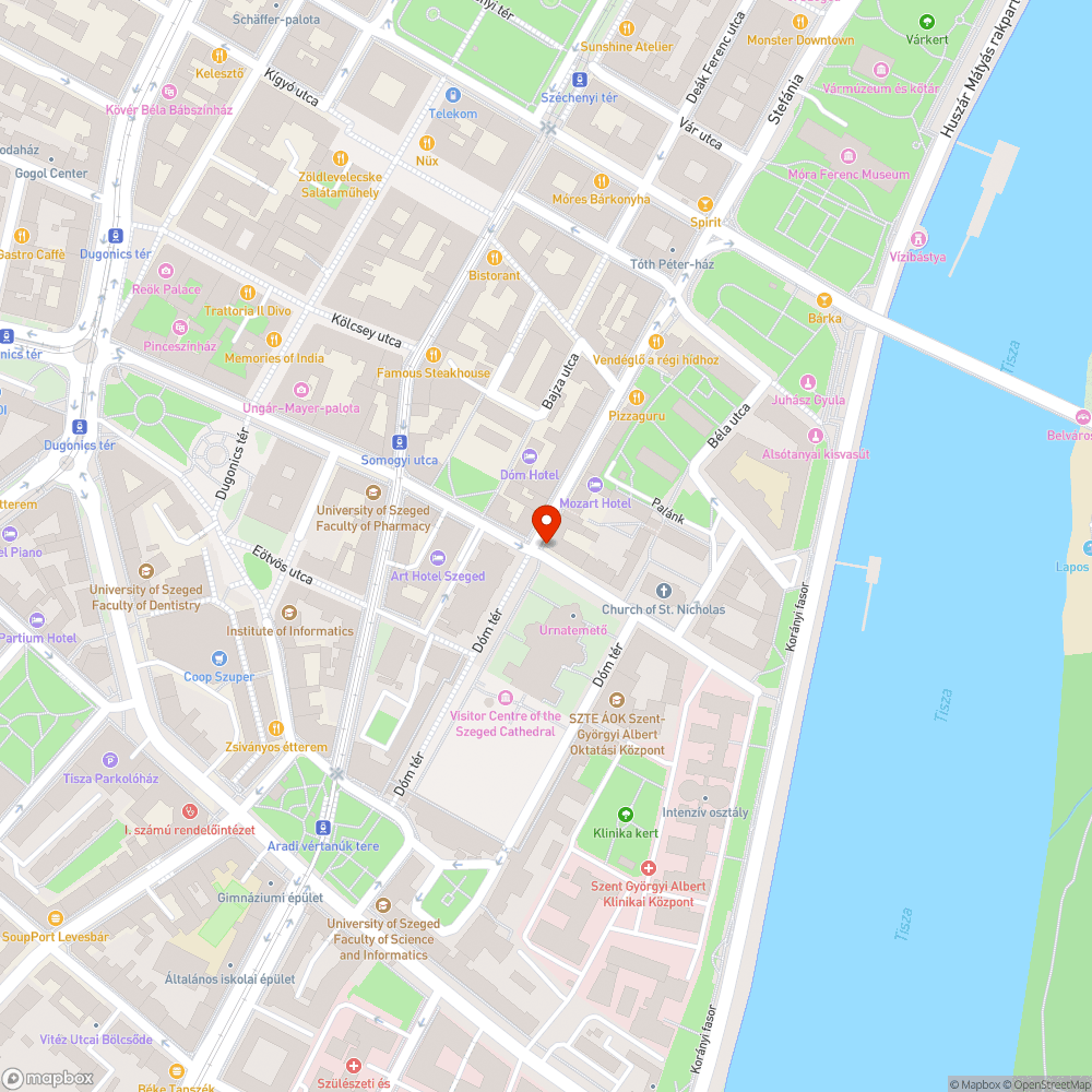 Leesett tábla - Dóm tér és Somogyi utca sarka bejelentés helye