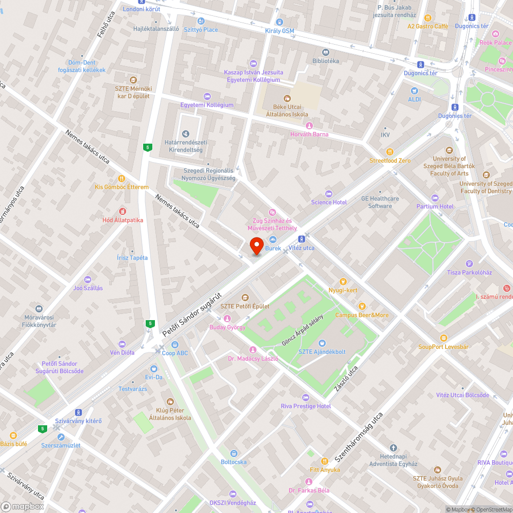 Aszfaltozás után ittfelejtett korlátok - Petőfi S.sgt. és Nemestakács utca sarka bejelentés helye