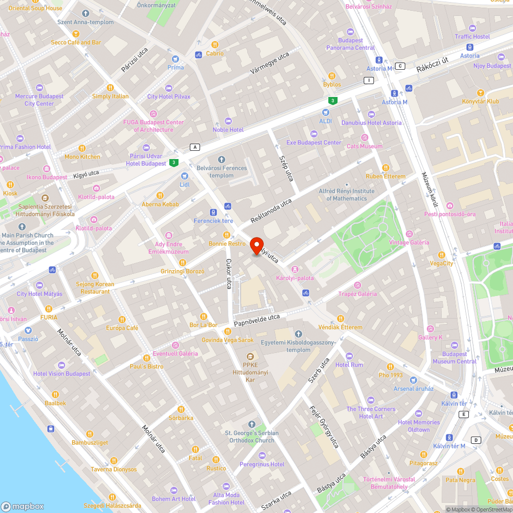 Trabant a Danubius Hotel Erzsébet előtt bejelentés helye