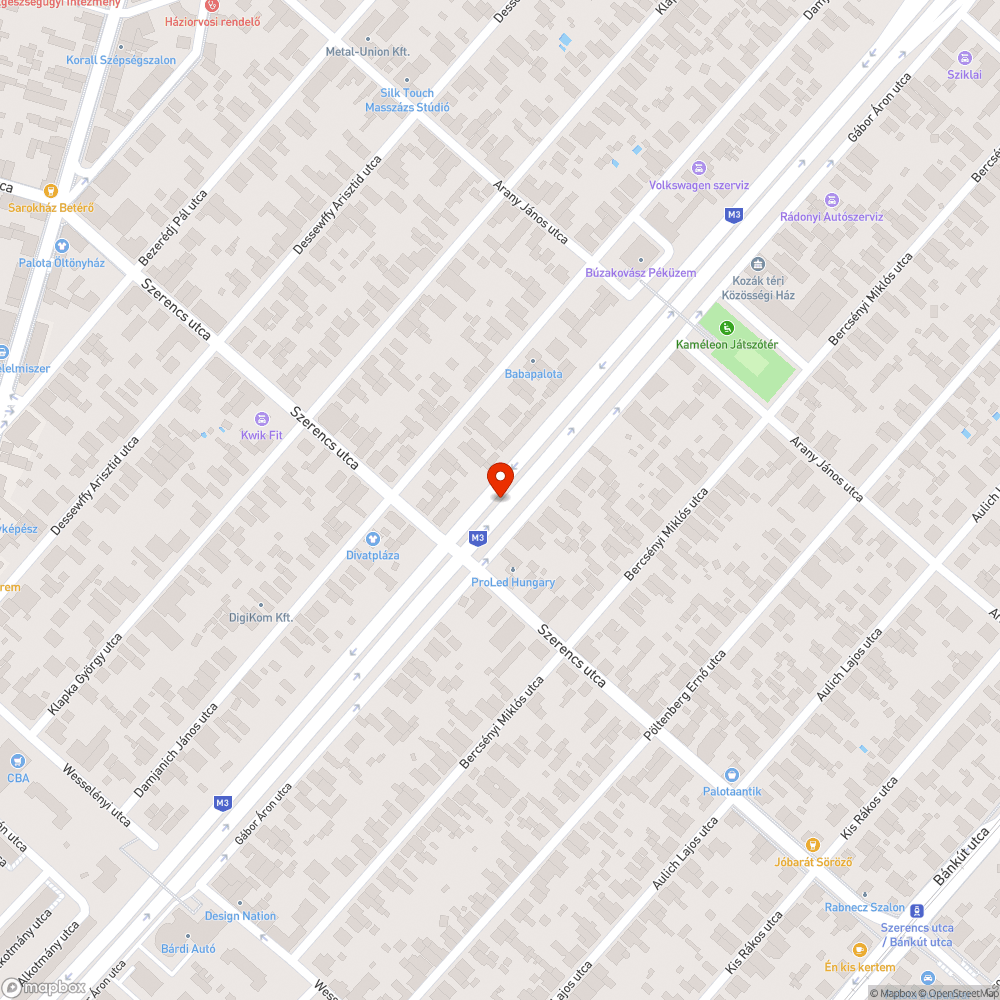 Takart tábla bejelentés helye